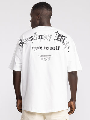 T-SHIRT OVER SIZE White / XXL