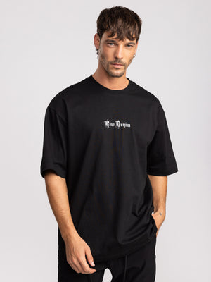 T-SHIRT OVER SIZE Black / XXL