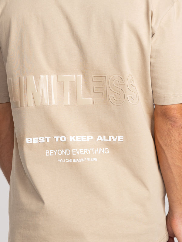 T-SHIRT OVER SIZE Khaki / XXL