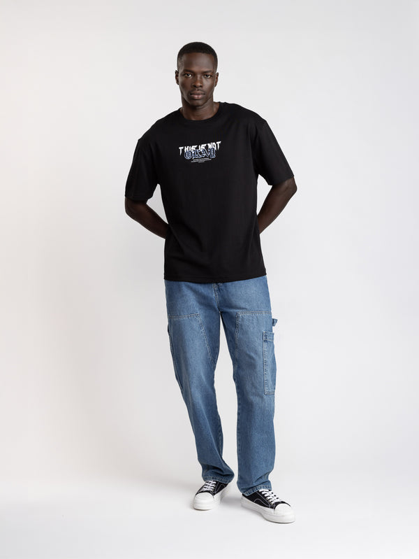 T-SHIRT OVER SIZE Black / XXL