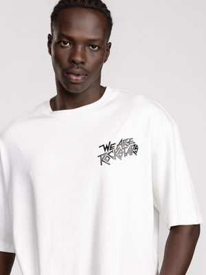 T-SHIRT OVER SIZE White / XXL