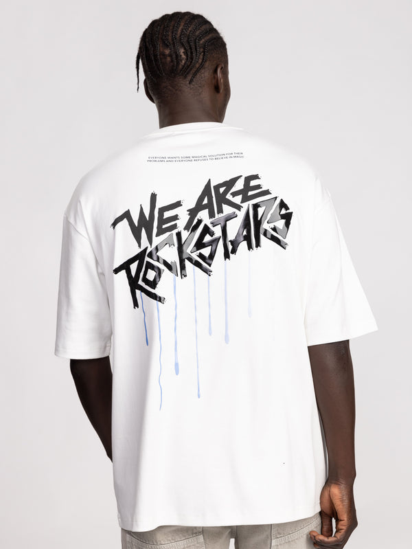 T-SHIRT OVER SIZE White / XXL