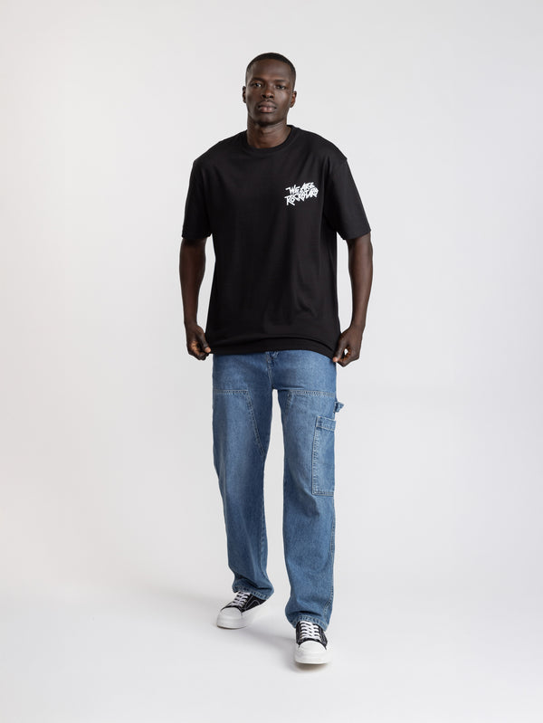 T-SHIRT OVER SIZE Black / XXL