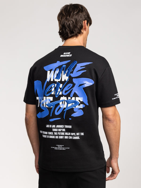 T-SHIRT OVER SIZE Black / XXL