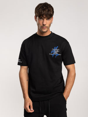 T-SHIRT OVER SIZE Black / XXL