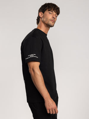 T-SHIRT OVER SIZE Black / XXL