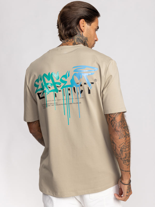 FASHION T-SHIRT Khaki / XXL