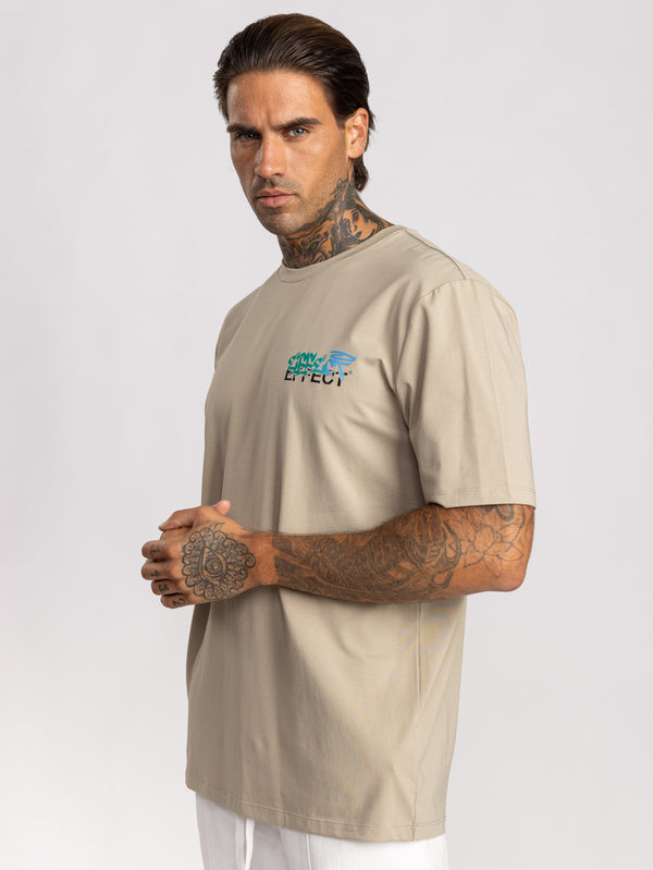 FASHION T-SHIRT Khaki / XXL