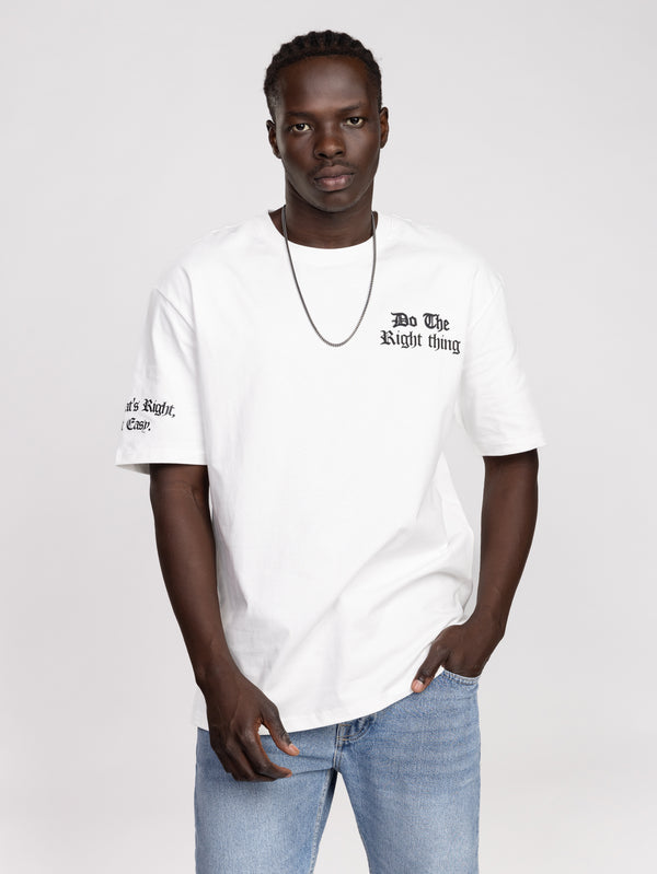 FASHION T-SHIRT White / XXL
