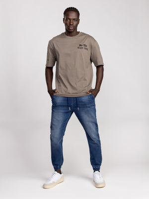 FASHION T-SHIRT Olive / XXL