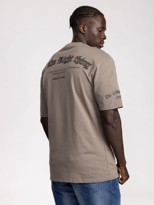 FASHION T-SHIRT Olive / XXL