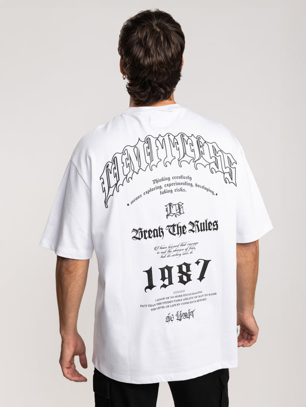 T-SHIRT OVER SIZE White / XXL