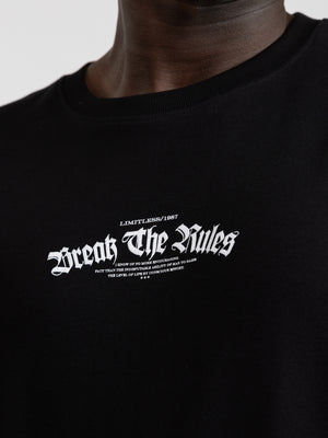 T-SHIRT OVER SIZE Black / XXL