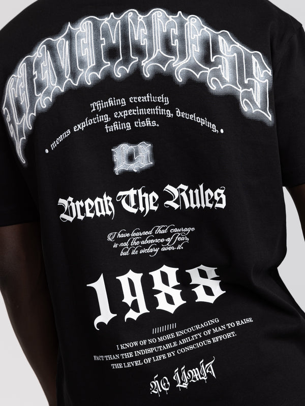 T-SHIRT OVER SIZE Black / XXL