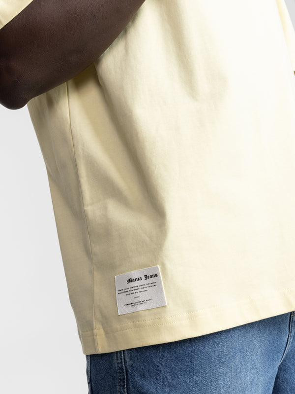 T-SHIRT OVER SIZE Yellow / XXL