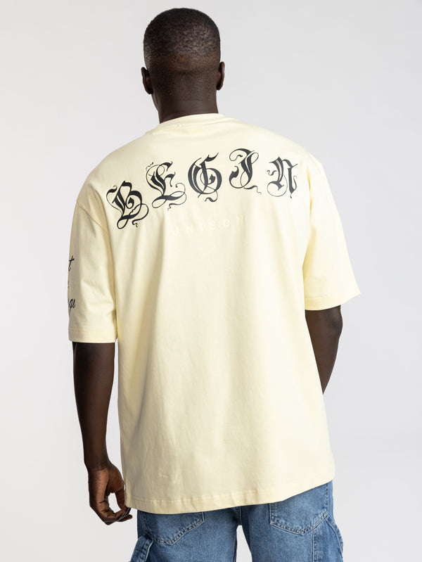 T-SHIRT OVER SIZE Yellow / XXL