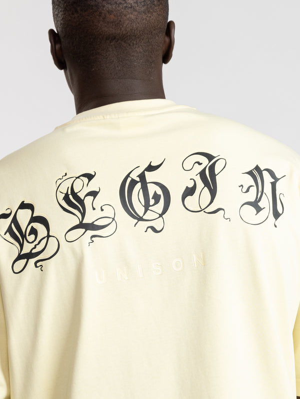 T-SHIRT OVER SIZE Yellow / XXL