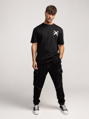 T-SHIRT OVER SIZE Black / XXL