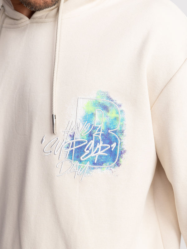 FASHION HOODIE Beige / XXL