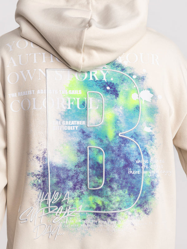 FASHION HOODIE Beige / XXL
