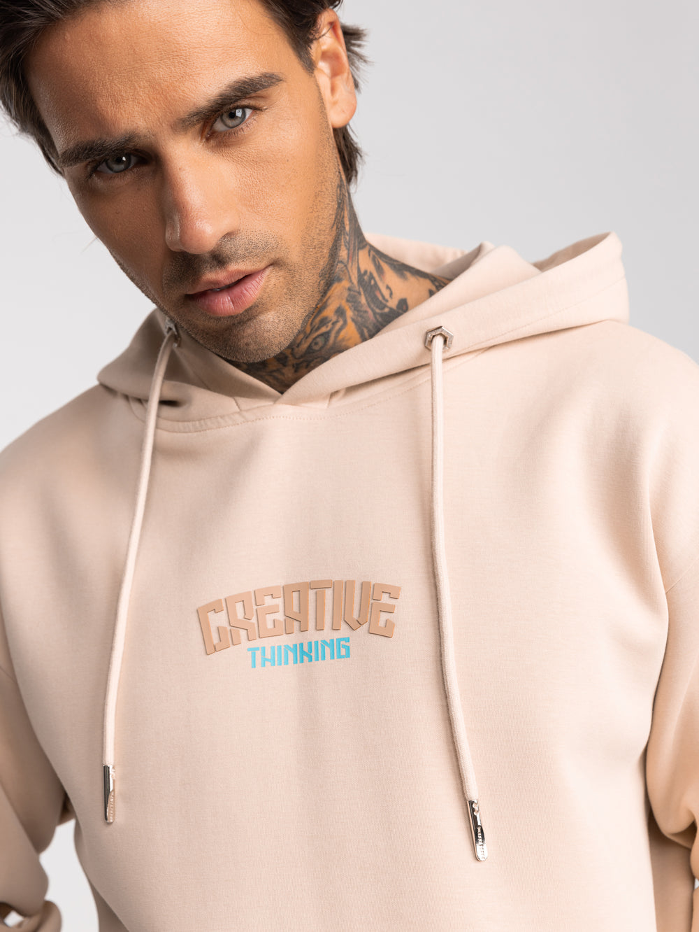 FASHION HOODIE Beige / XXL