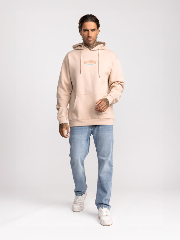 FASHION HOODIE Beige / XXL