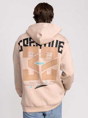 FASHION HOODIE Beige / XXL