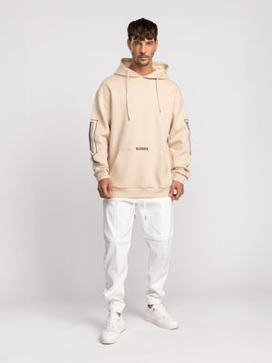 FASHION HOODIE Beige / XXL