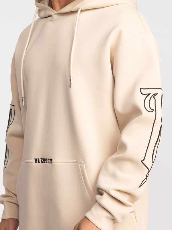 FASHION HOODIE Beige / XXL
