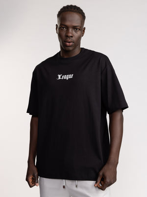T-SHIRT OVER SIZE Black / XXL