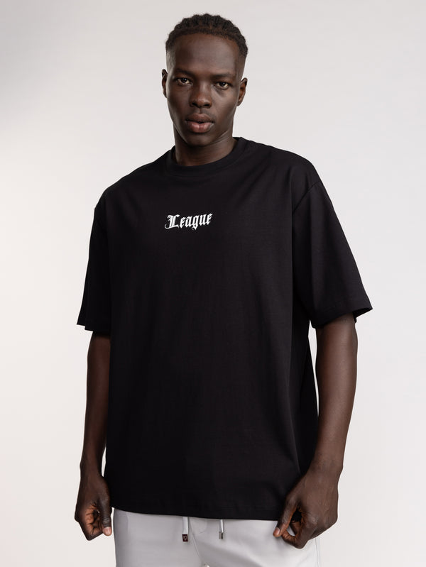T-SHIRT OVER SIZE Black / XXL