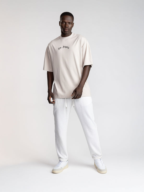 T-SHIRT OVER SIZE Stone / XXL