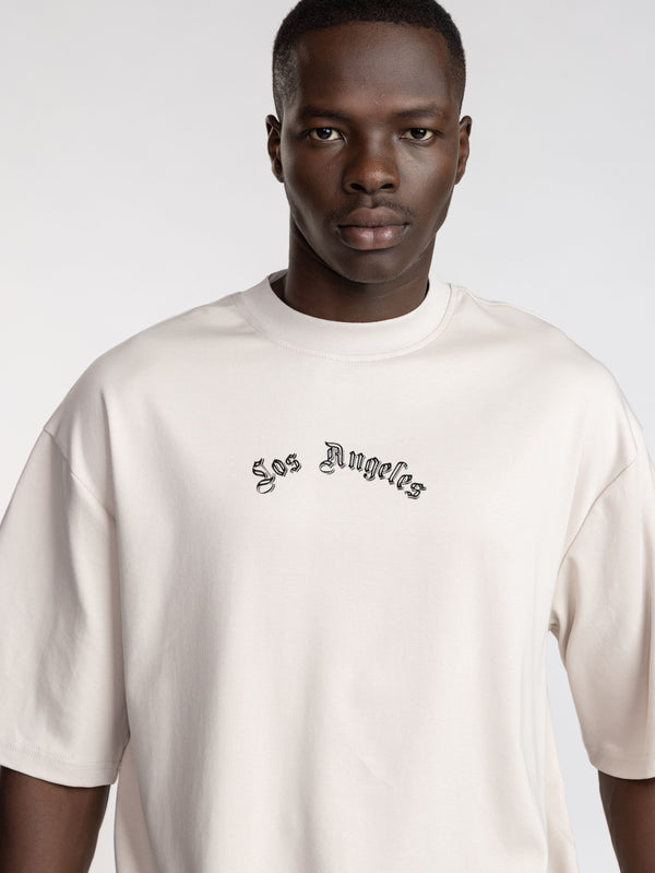 T-SHIRT OVER SIZE Stone / XXL