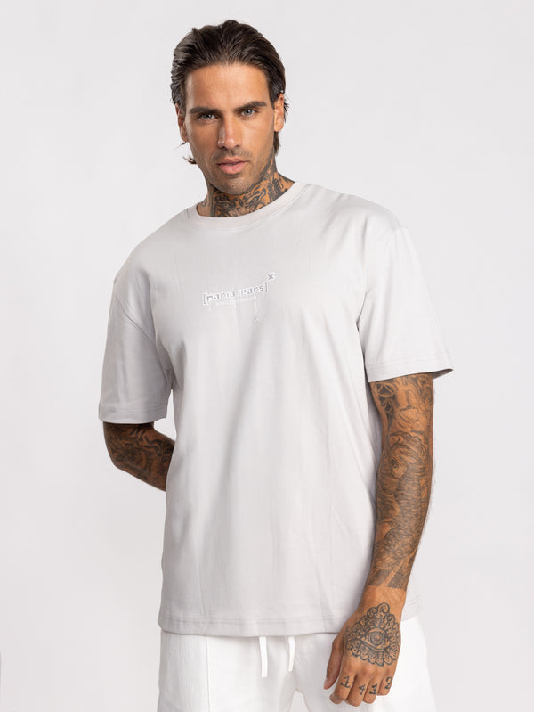 T-SHIRT OVER SIZE Light Gray / XXL