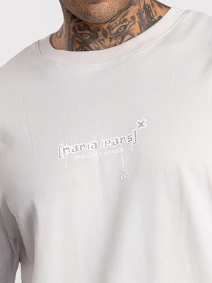T-SHIRT OVER SIZE Light Gray / XXL