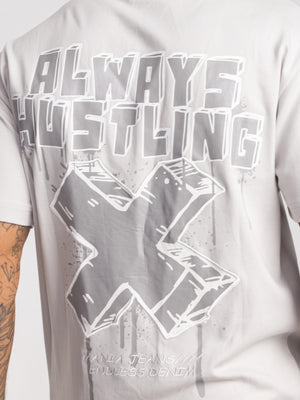 T-SHIRT OVER SIZE Light Gray / XXL