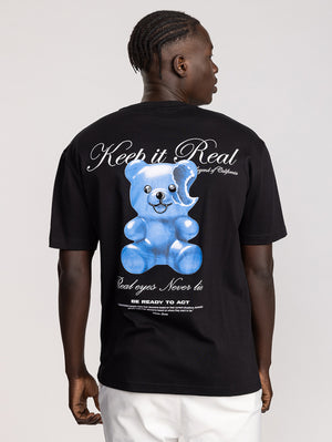 T-SHIRT OVER SIZE Black / XXL