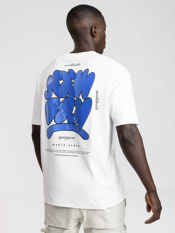T-SHIRT OVER SIZE White / XXL