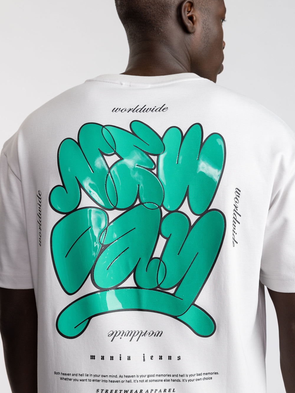 T-SHIRT OVER SIZE White / XXL