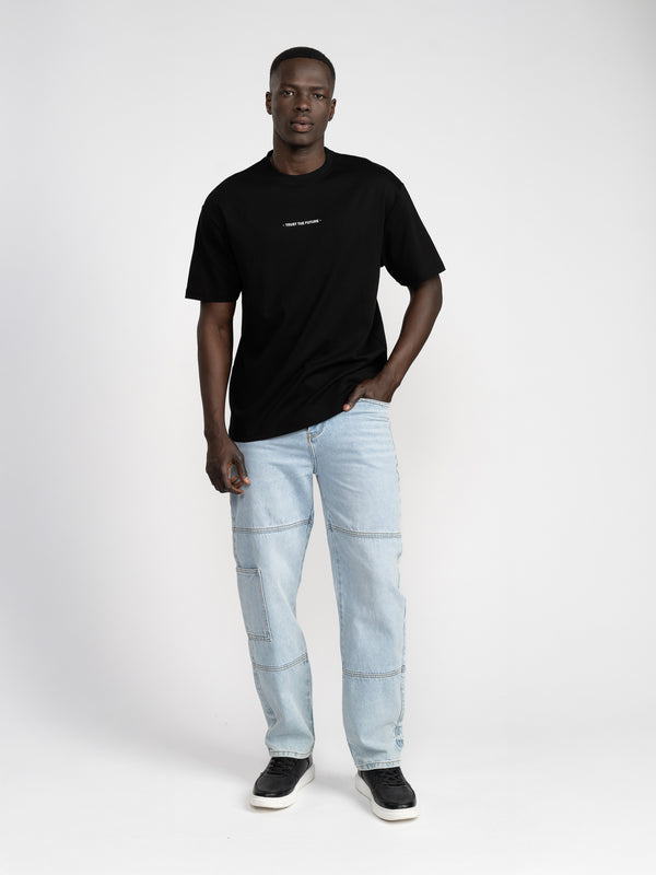 T-SHIRT OVER SIZE Black / XXL