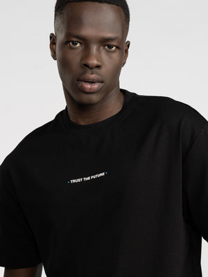 T-SHIRT OVER SIZE Black / XXL