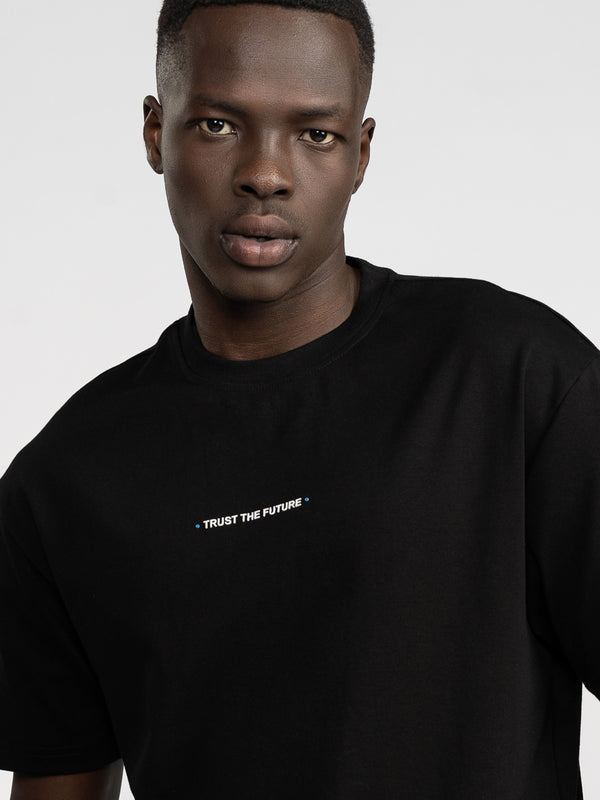 T-SHIRT OVER SIZE Black / XXL