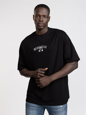 T-SHIRT OVER SIZE Black / XXL