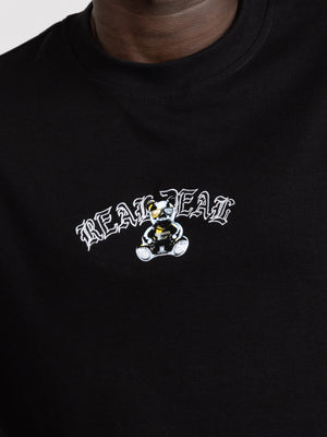 T-SHIRT OVER SIZE Black / XXL