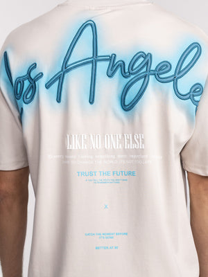 T-SHIRT OVER SIZE Stone / XXL