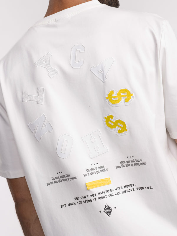 FASHION T-SHIRT Cream / XXL