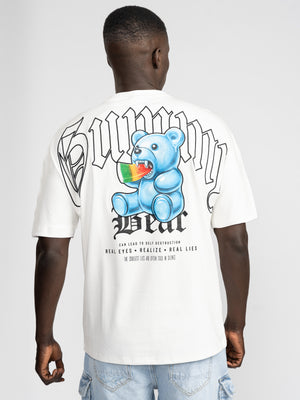 T-SHIRT OVER SIZE White / XXL