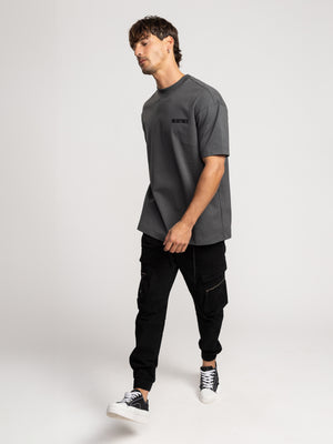 T-SHIRT OVER SIZE Dark Gray / XXL