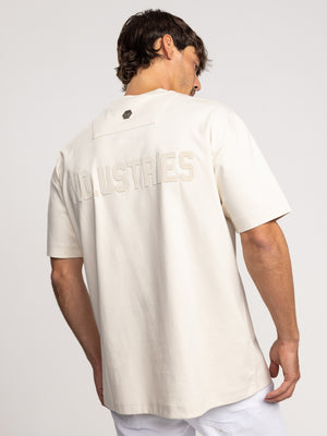 T-SHIRT OVER SIZE Beige / XXL