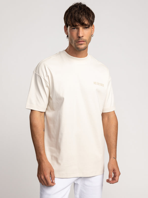 T-SHIRT OVER SIZE Beige / XXL